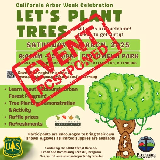 ARBOR DAY-POSTPONED